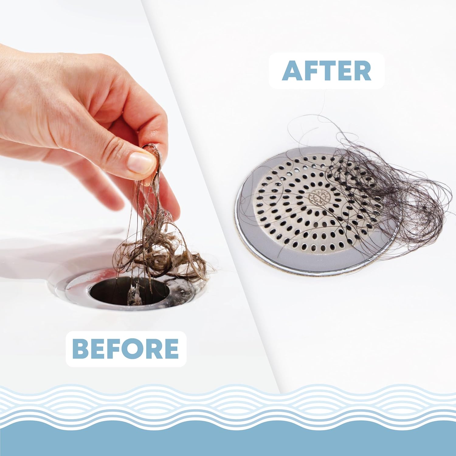 Shower Ring and Stop Ring Bundle Gray