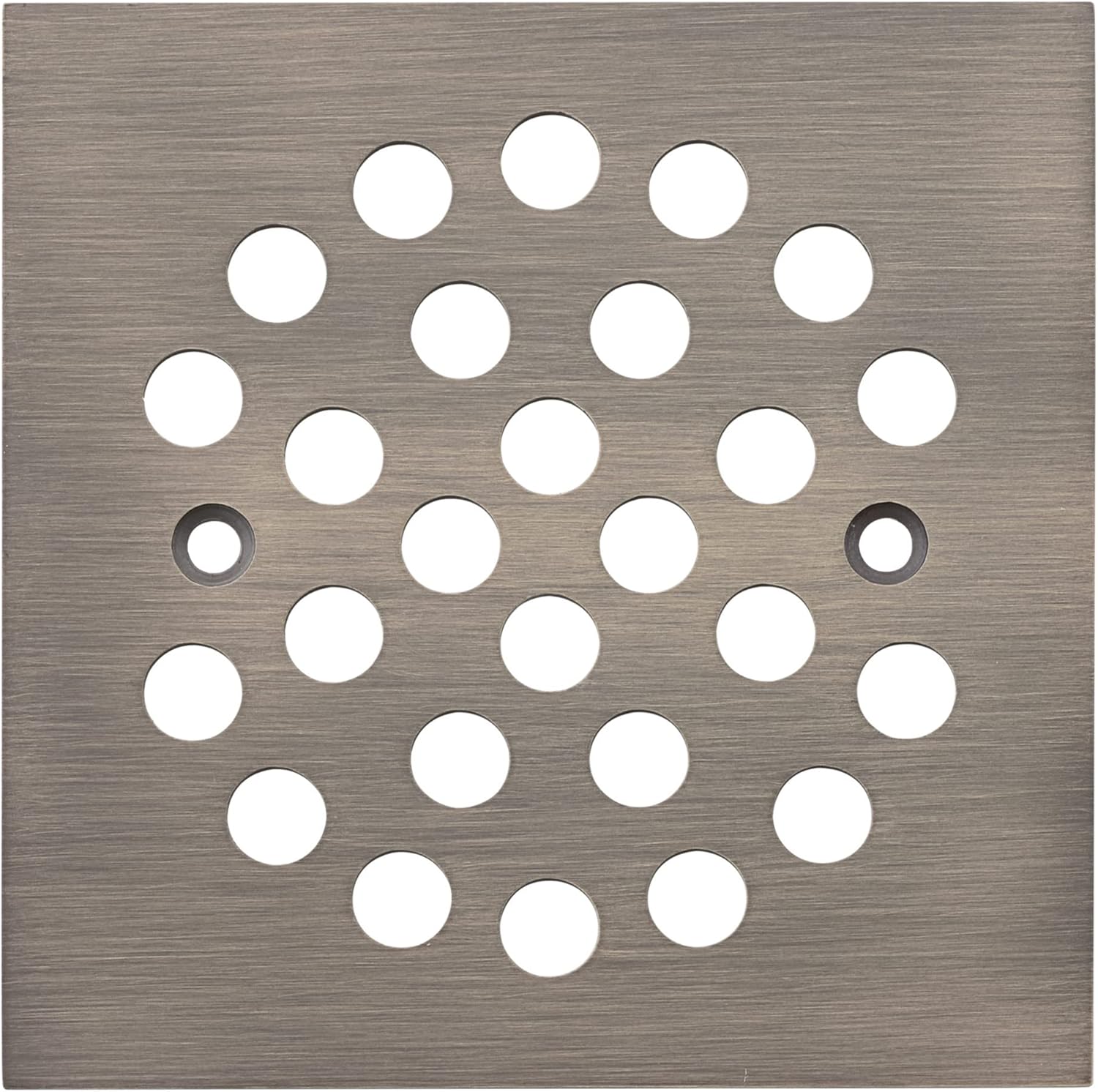 Square 4-14 Inch Screw-in Shower Drain Cover Replacement 1