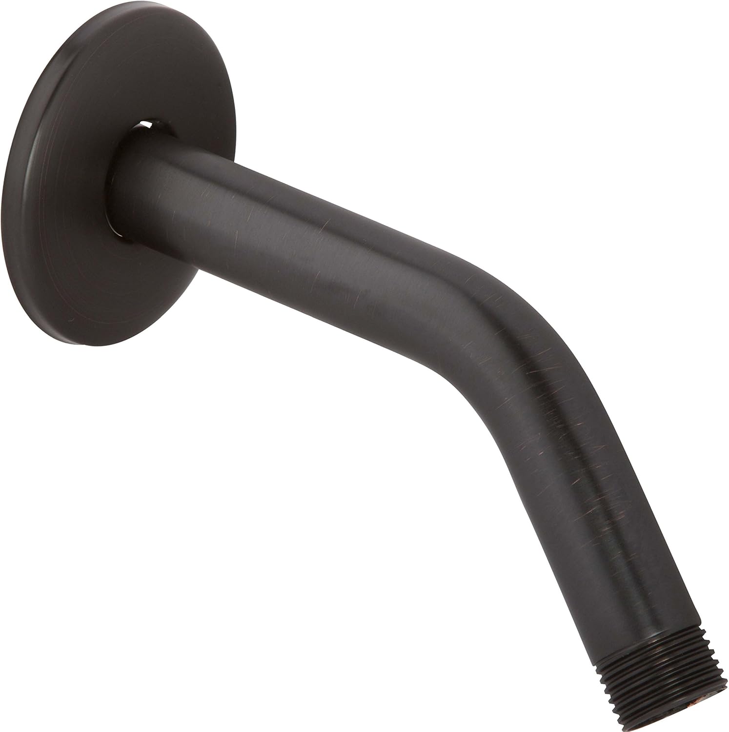 Aqua Elegante 6 Inch Stainless Steel Shower Arm with Flange