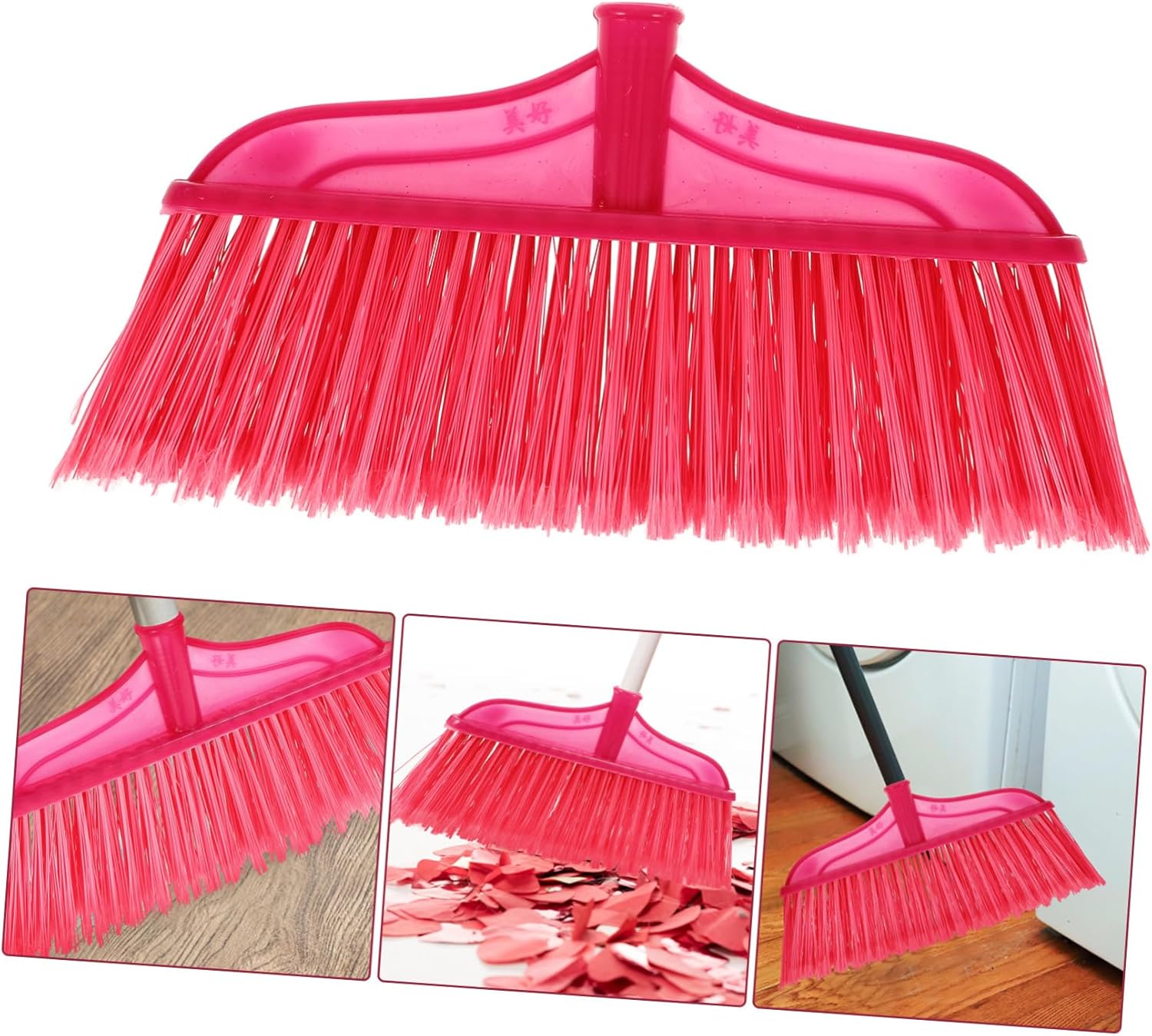 CALLARON Durable Bristle Broom Head for Home Office Cleaning