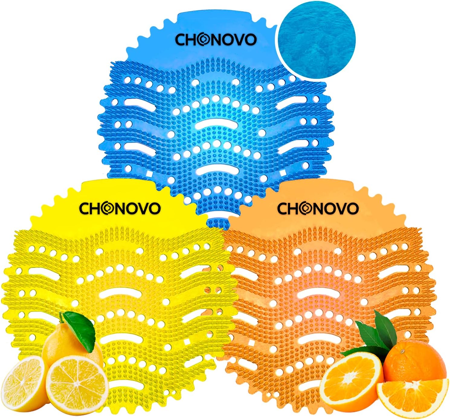CHONOVO Urinal Deodorizer 24-Pack Scented Mats