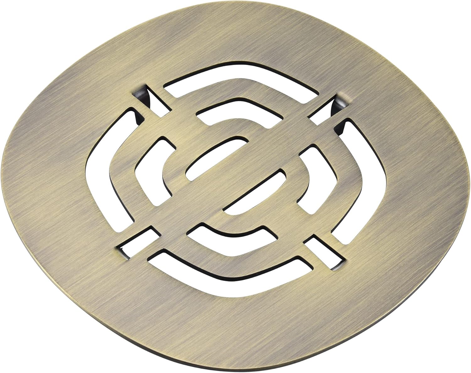 Bropury Snap-in Stainless Steel Shower Drain Grid Antique Bronze