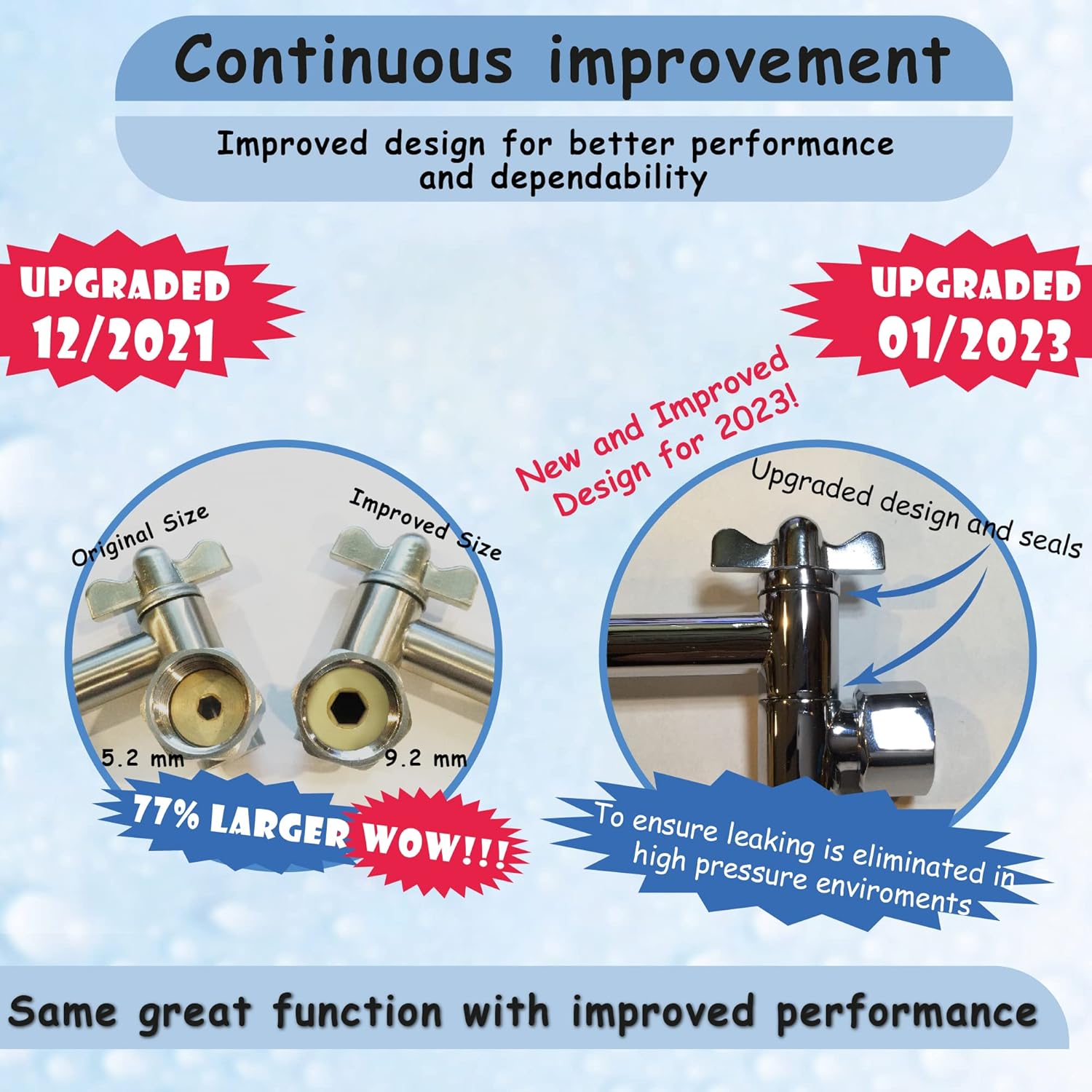 16-Inch Brass Shower Arm Extension with Locking Gear