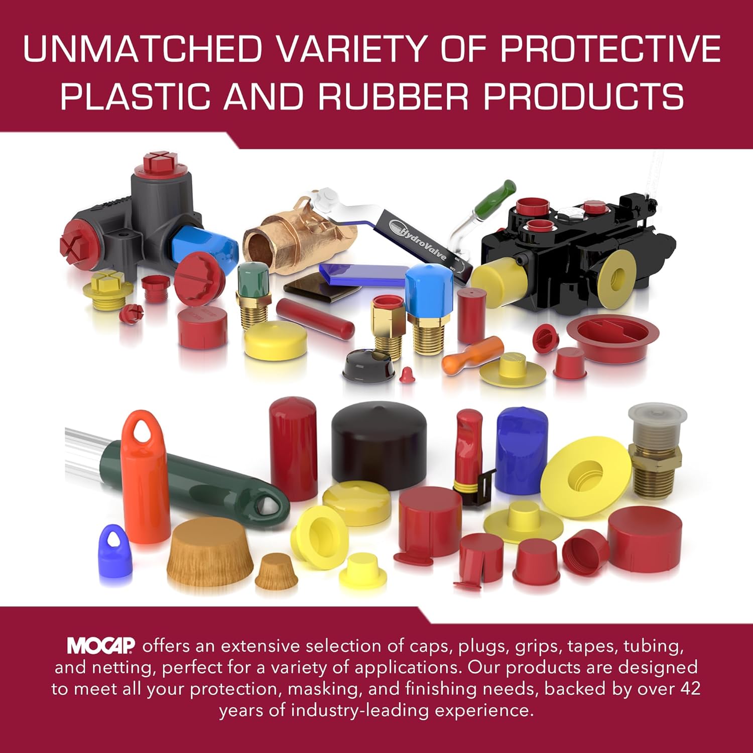 MOCAP Bolt Hole Flange Protector for 2 Pipe Dn 50