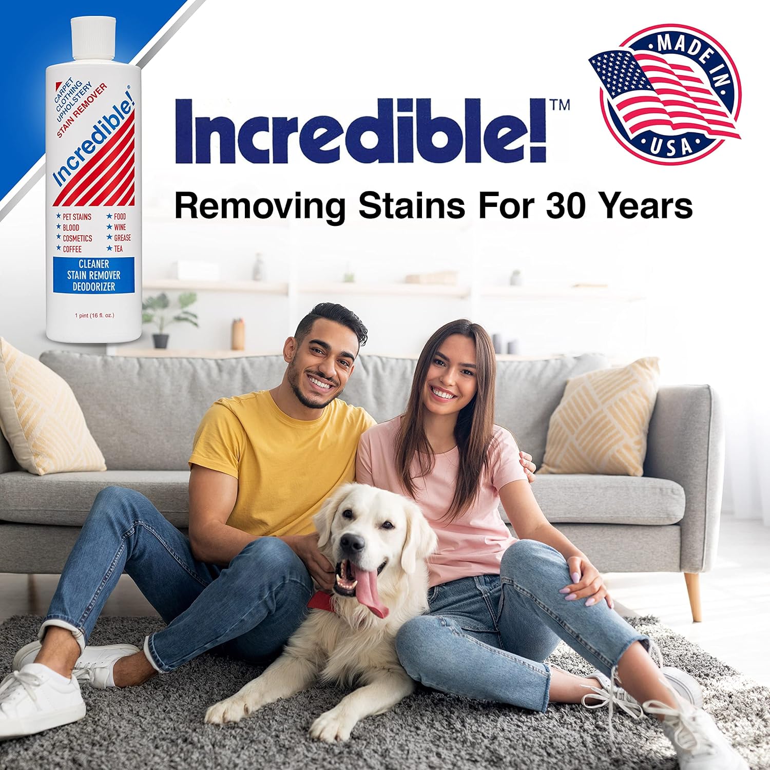 Incredible Stain Remover Pack of 6 16oz