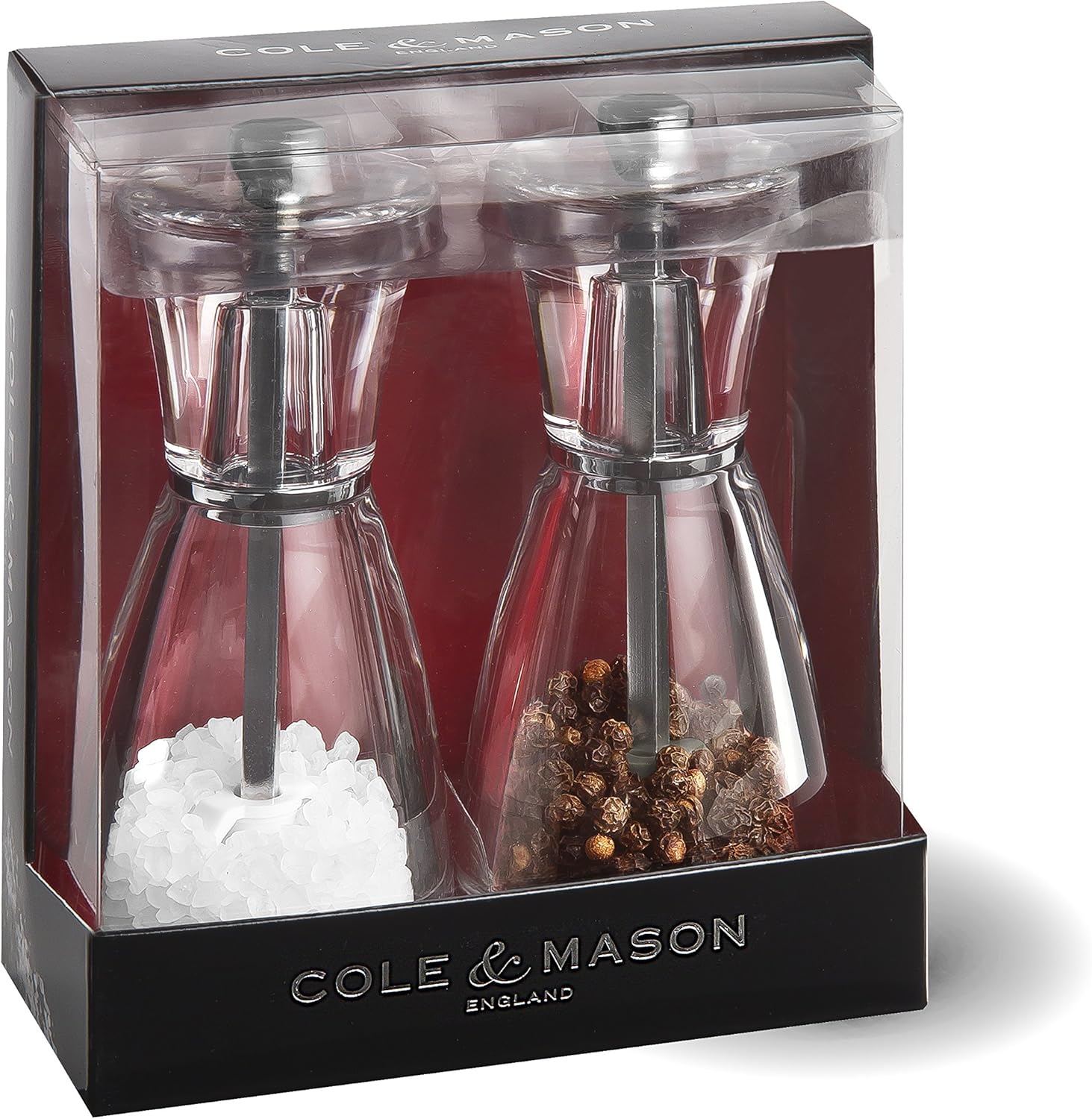 Cole Mason Precision Pina Salt and Pepper Mill Set